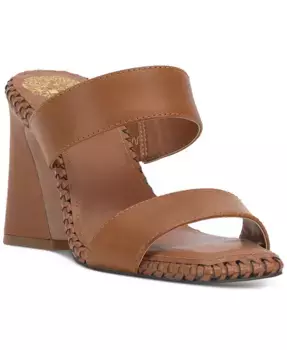 Женские сандалии Kaden с двойными ремешками Vince Camuto, коричневый