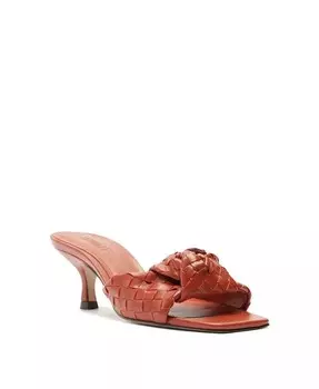 Женские сандалии Kareena Knot Mule Schutz, оранжевый