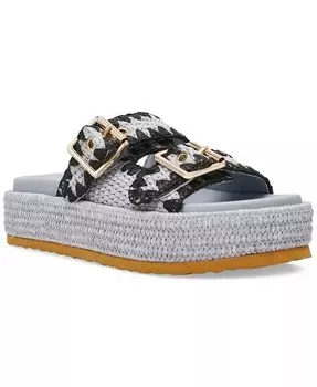 Женские сандалии Karrigan на платформе со стелькой Steve Madden, синий
