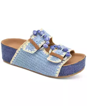 Женские сандалии Kendall на платформе с пряжкой Gentle Souls, белый