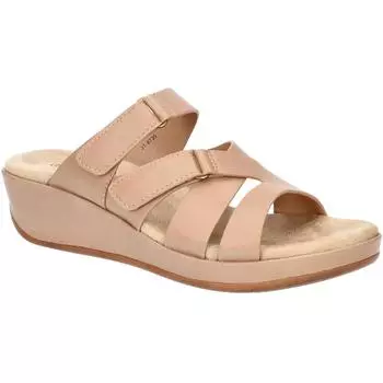 Женские сандалии Koda из искусственной кожи с ремешками Easy Street, цвет nude