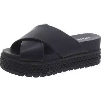 Женские сандалии Kornelia из искусственной кожи на платформе Mia, черный