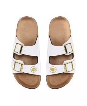 Женские сандалии LA Clippers с двойной пряжкой Foco, белый