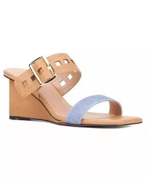 Женские сандалии Lea на танкетке Torgeis, синий