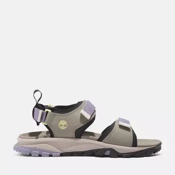 Женские сандалии Lincoln Peak с двумя ремешками Timberland, цвет Light Taupe Leather