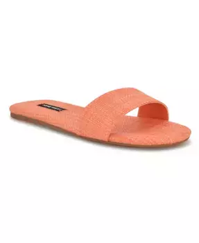 Женские сандалии Lolipop на плоской подошве Nine West, оранжевый