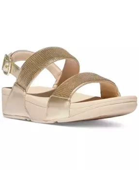 Женские сандалии Lulu на ремешке с открытой пяткой FitFlop, слоновая кость/кремовый