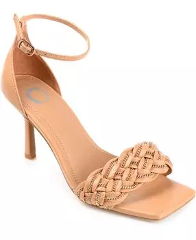 Женские сандалии Mabella с плетеной цепочкой Journee Collection