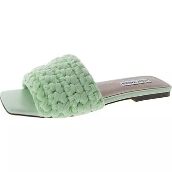Женские сандалии Maldeve с квадратным носком и завязанным узлом Steve Madden, цвет mint
