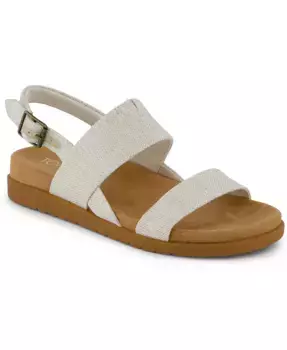 Женские сандалии Marin с регулируемой пряжкой TOMS, белый