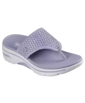 Женские сандалии Martha Stewart: GO WALK Arch Fit 2.0 - светящиеся, от Finish Line Skechers, фиолетовый
