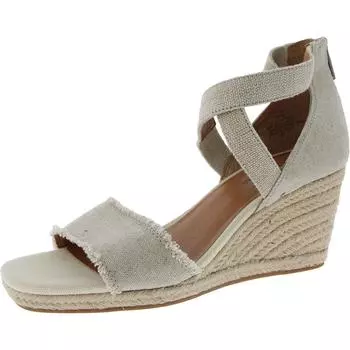 Женские сандалии Massia на танкетке из парусины с перекрещивающимися ремешками Lucky Brand