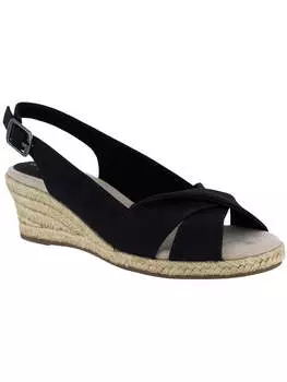 Женские сандалии Maureen с мягкой подошвой и пяткой на платформе Easy Street, черный