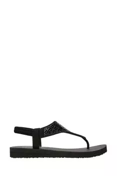 Женские сандалии Meditation Sweet Rock Skechers, черный