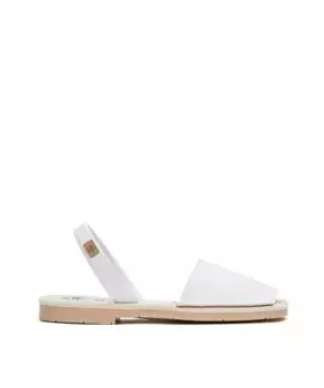 Женские сандалии Menorcan из растительной кожи CASTELL MENORCA, белый