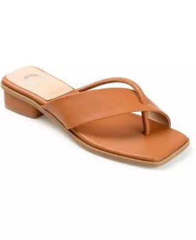 Женские сандалии Мина Journee Collection, коричневый