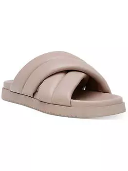 Женские сандалии Motte из искусственной кожи Slip On Slide Steve Madden, серо-коричневый