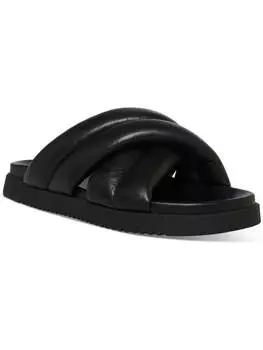 Женские сандалии Motte из искусственной кожи Slip On Slide Steve Madden, черный