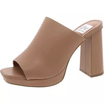 Женские сандалии-мюли из искусственной кожи Dolce Vita, цвет caramel