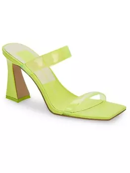 Женские сандалии-мюли NOVAH без шнуровки Dolce Vita, цвет Neon Lime Vinyl