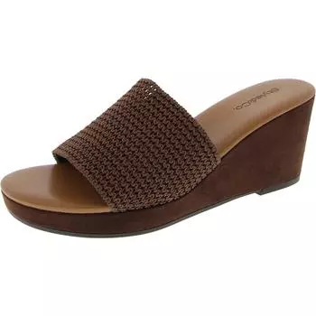 Женские сандалии-мюли с мягкой стелькой Style & Co., цвет chocolate knit