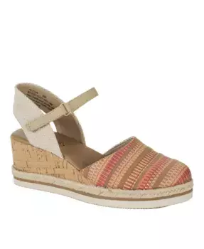 Женские сандалии на платформе Alycia с закрытым носком Baretraps, мультиколор