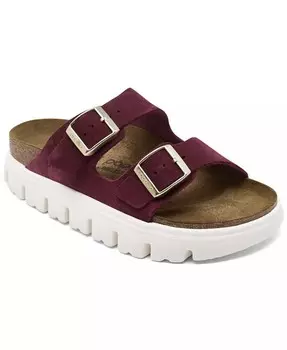 Женские сандалии на платформе Arizona Birko-Flor от Finish Line Birkenstock, фиолетовый