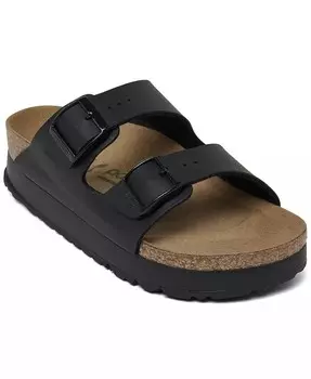 Женские сандалии на платформе Arizona Flex Birko-Flor от Finish Line Birkenstock, черный