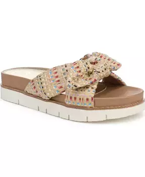 Женские сандалии на платформе Astrid Bow с анатомической стелькой Sam and Libby, мультиколор