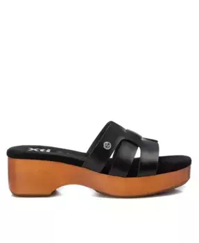 Женские сандалии на платформе без застежки XTI, черный