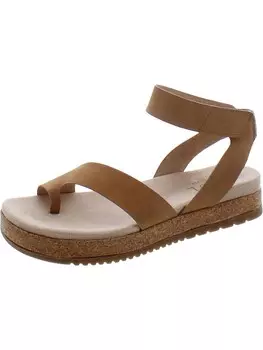 Женские сандалии на платформе Divina из искусственной кожи с ремешком на щиколотке SOUL Naturalizer, коричневый