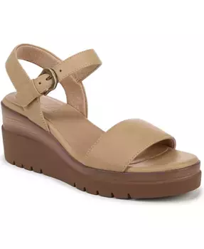 Женские сандалии на платформе Graciela с открытым носком Soul Naturalizer, коричневый