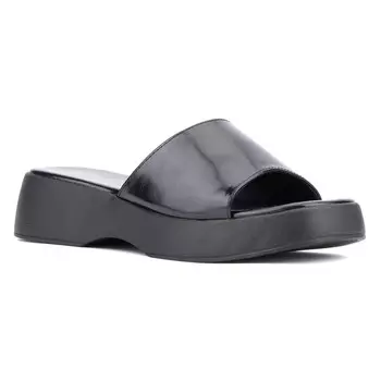 Женские сандалии на платформе Olivia Miller Ambition, черный