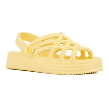 Женские сандалии на платформе Olivia Miller Jazzy, желтый