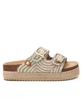 Женские сандалии на платформе с джутовой обмоткой Footbed от Xti, синий