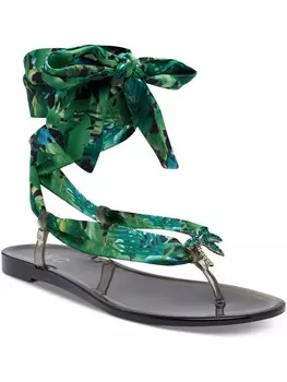 Женские сандалии на плоской подошве без шнуровки Malanaf INC, цвет Amazonia