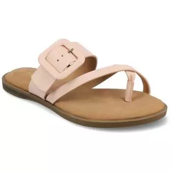 Женские сандалии на плоской подошве Journee Layra, розовый