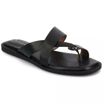 Женские сандалии на плоской подошве Journee Prizzie Journee Collection, черный