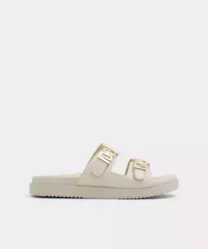 Женские сандалии на плоской подошве с круглым носком Aldo, белый