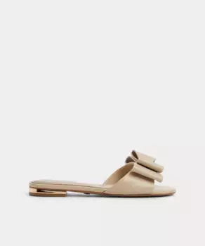 Женские сандалии на плоской подошве с круглым носком Aldo, бежевый