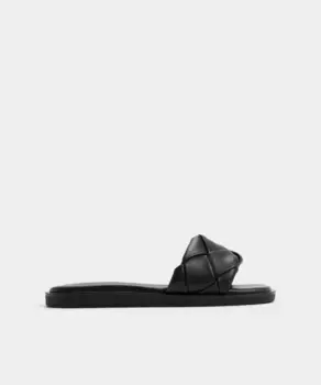 Женские сандалии на плоской подошве с квадратным носком Aldo, черный