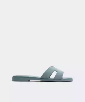 Женские сандалии на плоской подошве с квадратным носком Aldo, синий