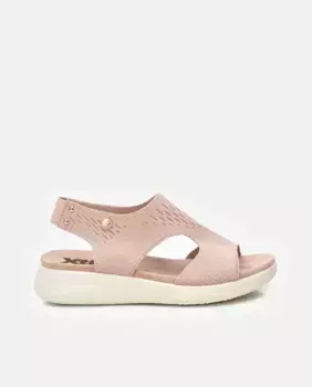 Женские сандалии на плоской подошве с резиновой подошвой Xti, цвет Nude