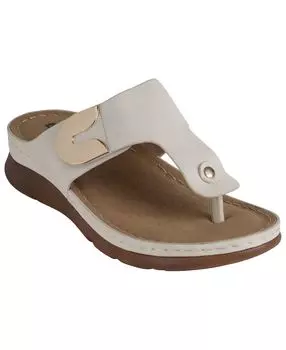 Женские сандалии на плоской подошве Sam Thong GC Shoes, белый