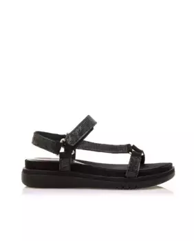 Женские сандалии на плоской подошве в стиле «краб» Mariamare, черный