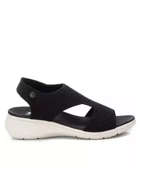 Женские сандалии на плоской подошве XTI, черный