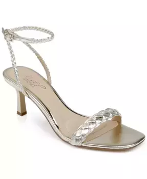 Женские сандалии на шпильке Nyx Stiletto Jewel Badgley Mischka, золотой