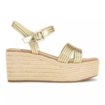 Женские сандалии на танкетке Nine West Ninnia Nine West, черный