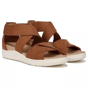 Женские сандалии на танкетке Time Off Fun Dr. Scholl'S, коричневый