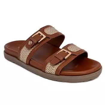 Женские сандалии Nautica Slip-On, цвет dark brown heather